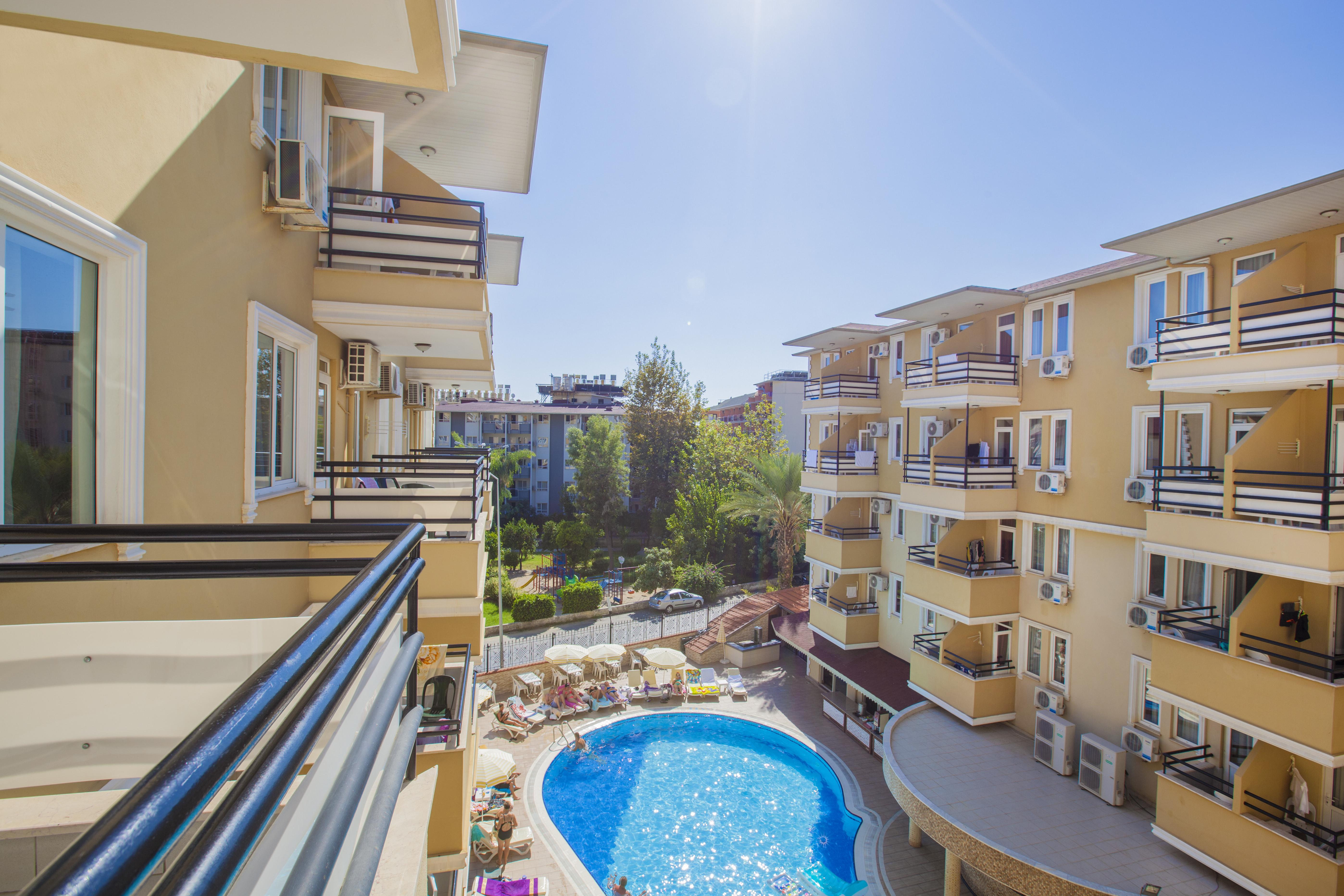 Kleopatra Aydin Hotel Алания Экстерьер фото