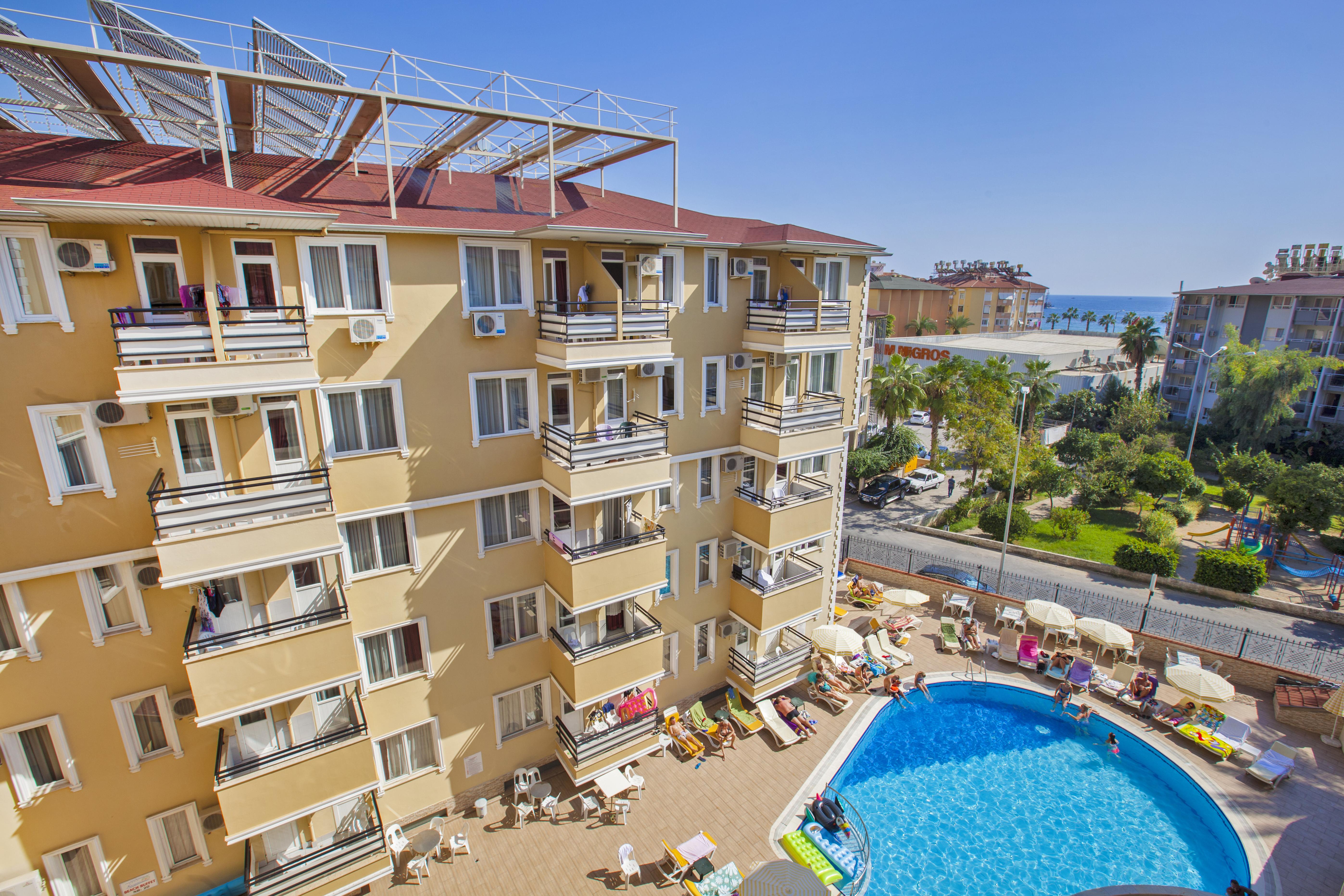 Kleopatra Aydin Hotel Алания Экстерьер фото